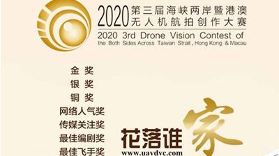  2020 3rd  Drone Vision Contest of the Both Sides Across Taiwan Strait, Hong Kong & Macao is Officially Inaugurated